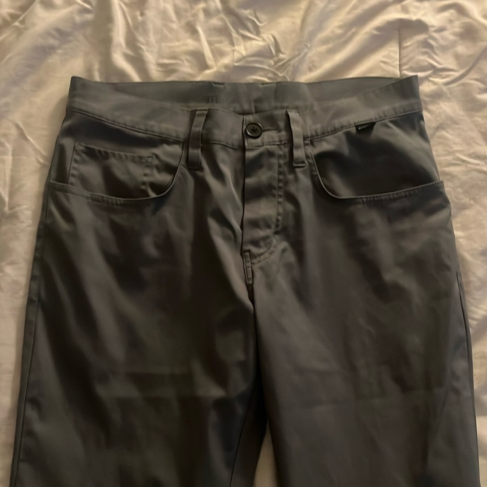 Olive green Travis Mathew open to close pants